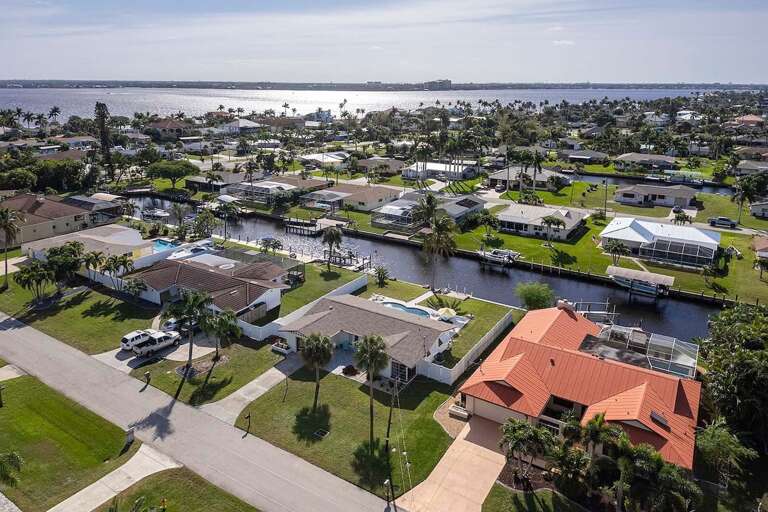 Aerial View of Lover`s Key